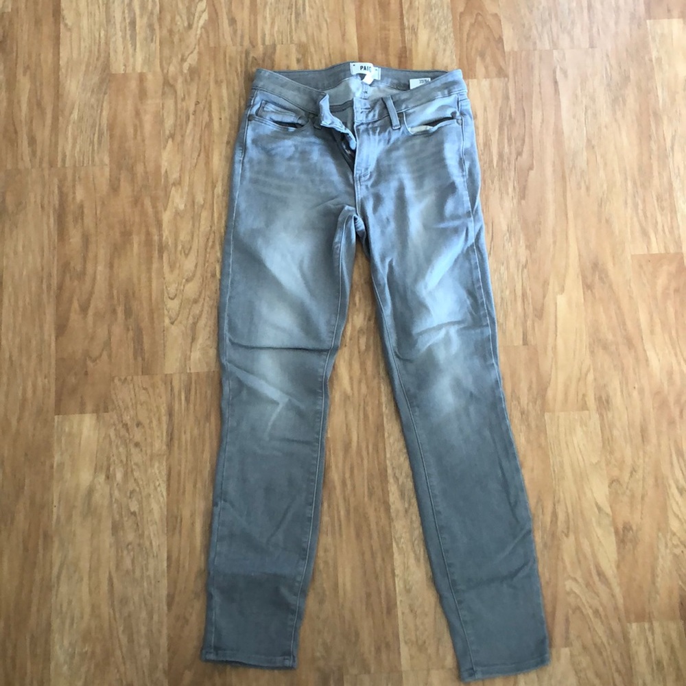 Perfect condition gray Paige jeans